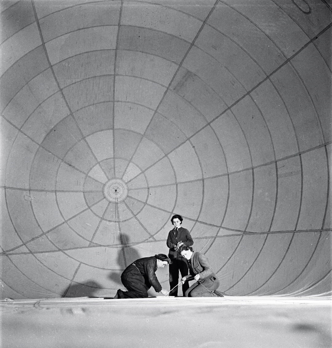 Women Working on the Barrage Balloon, 1941, by Cecil Beaton