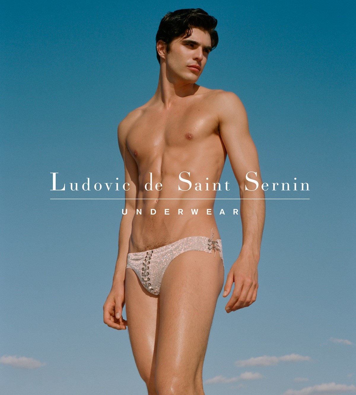 See Ludovic de Saint Sernin's Sexy First Underwear Campaign