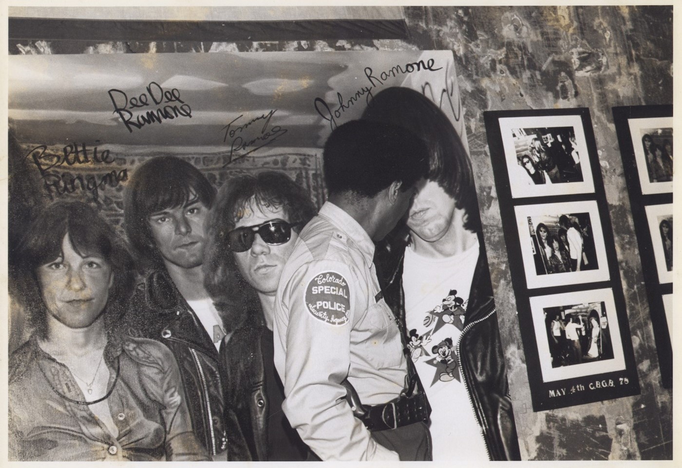 37 Security Guard protects &#39;Bettie and the Ramones