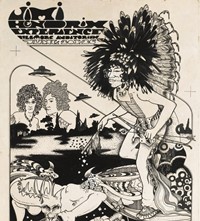 104. Jimi Hendrix poster by Hapshash