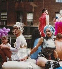  Miss Demeanor at the Gay Pride Parade. 1991