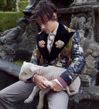 Harry Styles Gucci campaign ad 2018 Another Man fashion
