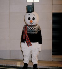 Christmas jumpers 2019 Samuel John Butt Reuben Esser snowman