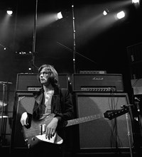 Gered Mankowitz Eric Clapton playing guitar performing