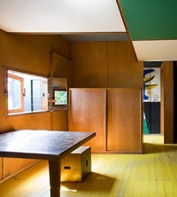 small room flat inspiration interior design Le Corbusier cab