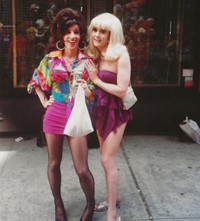 Linda Simpson and Lady Bunny at the Gay Pride Para