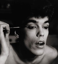 2. Peter Hujar, David Brintzenhofe Applying Makeup
