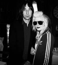Bobby Gillespie and Pam Hogg