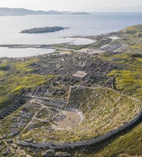 Antony Gormley SIGHT on the Island of Delos