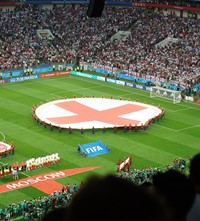 England Croatia football World Cup semi-final 2018 Russia