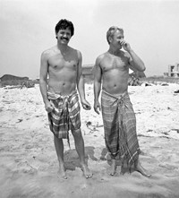 Fire Island New York Meryl Meisler 1970 gay men nudist beach