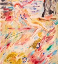 Gus Van Sant Hollywood painting watercolour exhibition 2018 