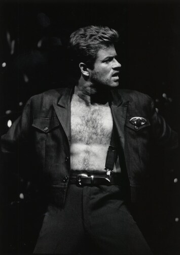 George Michael fashion style evolution