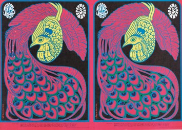 75. printing plates for the Peacock Ball