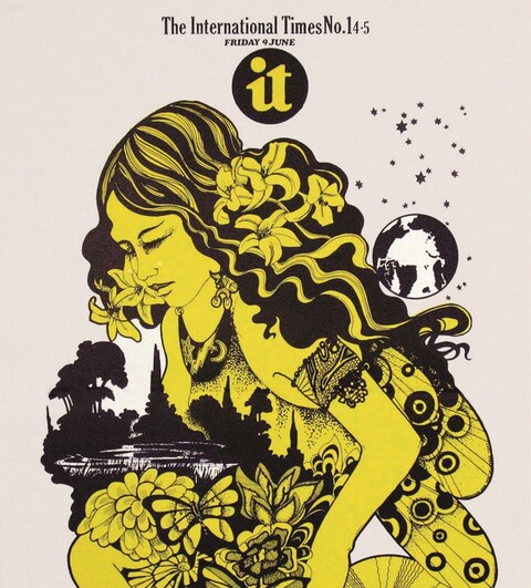 33 L. International Times cover designed by Hapsha