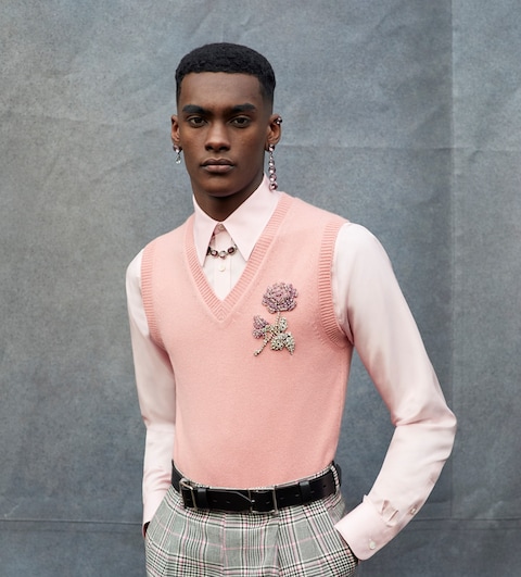 Alexander McQueen AW19 Menswear Collection Ethan James Green