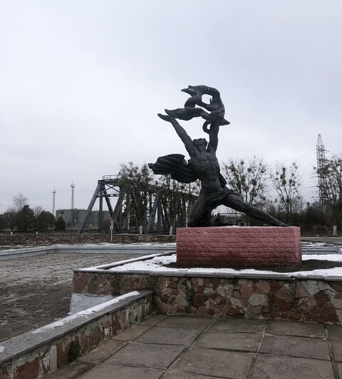inside Chernobyl nuclear exclusion zone Artefact 