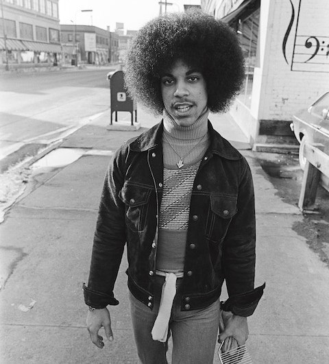 Prince pre fame first shoot young 1977 Robert Whitman fashio