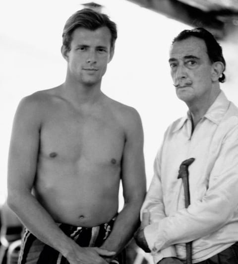 Peter Beard and Salvador Dal&#237;