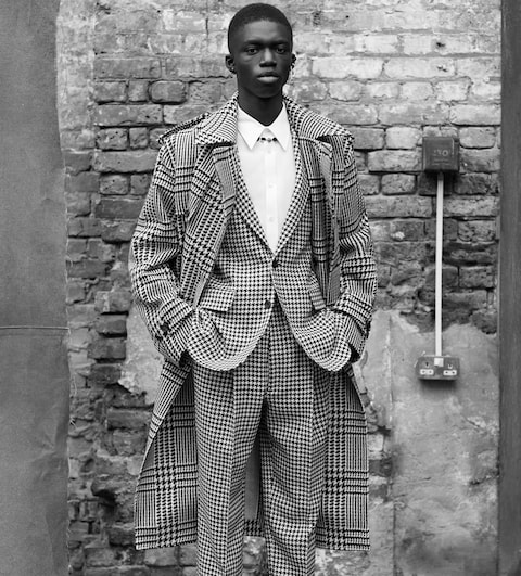 Alexander McQueen AW19 Menswear Collection Ethan James Green