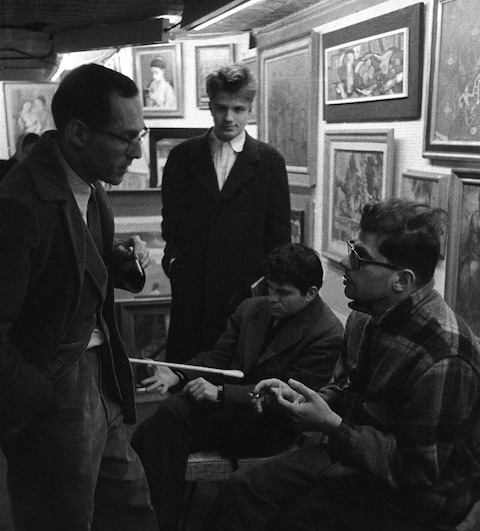 Beat Scene Burt Glinn photographs Hugh Romney poet White Hor