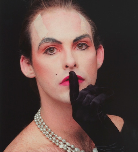 Hunter Reynolds, Shhh (from Patina du Prey Drag Pose Series)