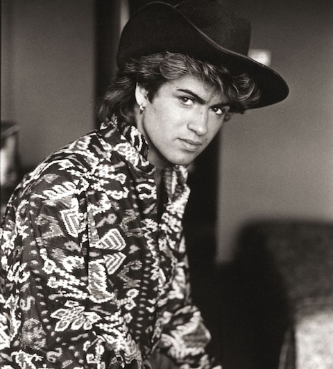 George Michael fashion style evolution