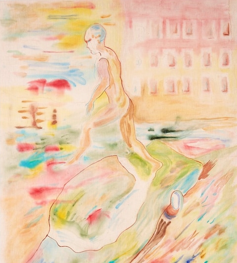 Gus Van Sant Hollywood painting watercolour exhibition 2018 