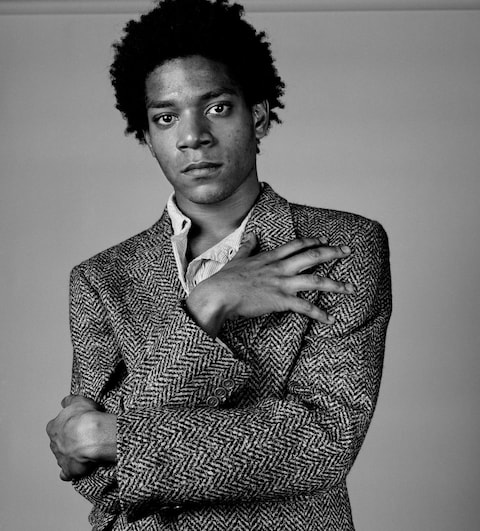 Jean-Michel Basquiat studio Richard Corman fashion style