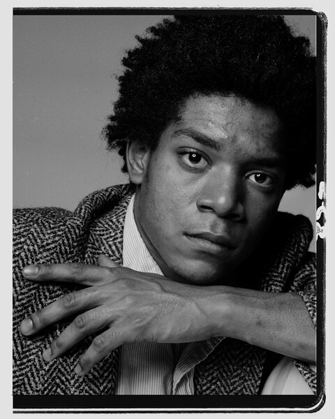 Jean-Michel Basquiat studio Richard Corman fashion style