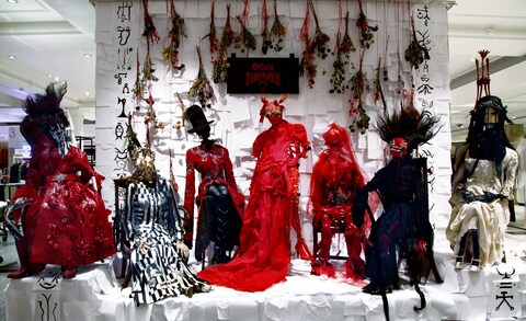 Dilara Findikoglu Selfridges installation William Farr