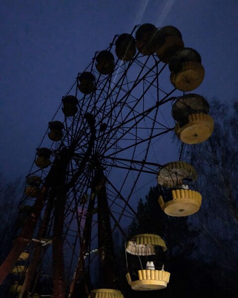 inside Chernobyl nuclear exclusion zone Artefact 