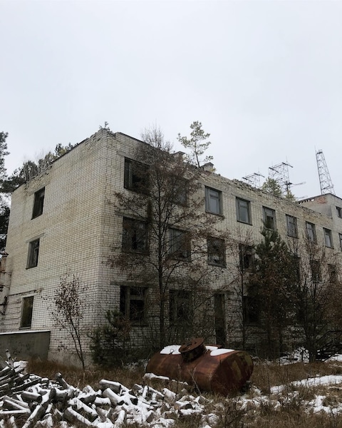 inside Chernobyl nuclear exclusion zone Artefact 