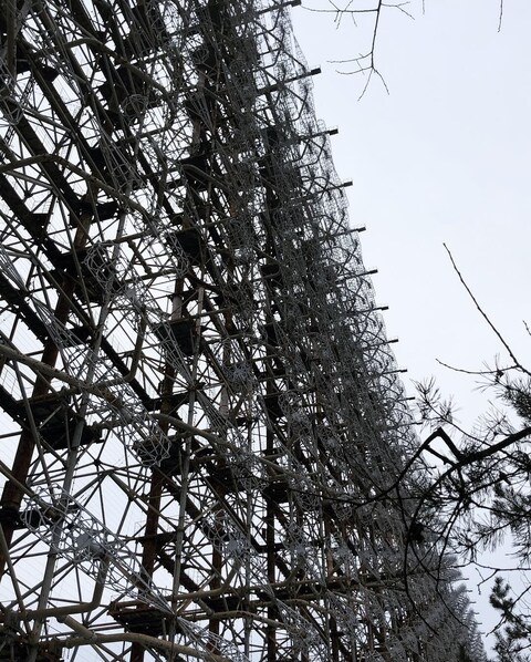inside Chernobyl nuclear exclusion zone Artefact 