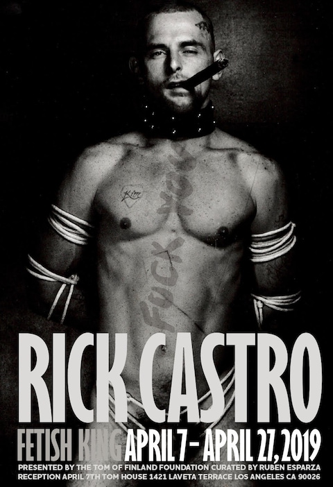 Rick Castro fetish erotic photography leather mask