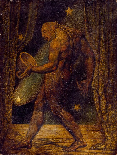 Tate Britain William Blake exhibition 2019 2020 Ghost Flea