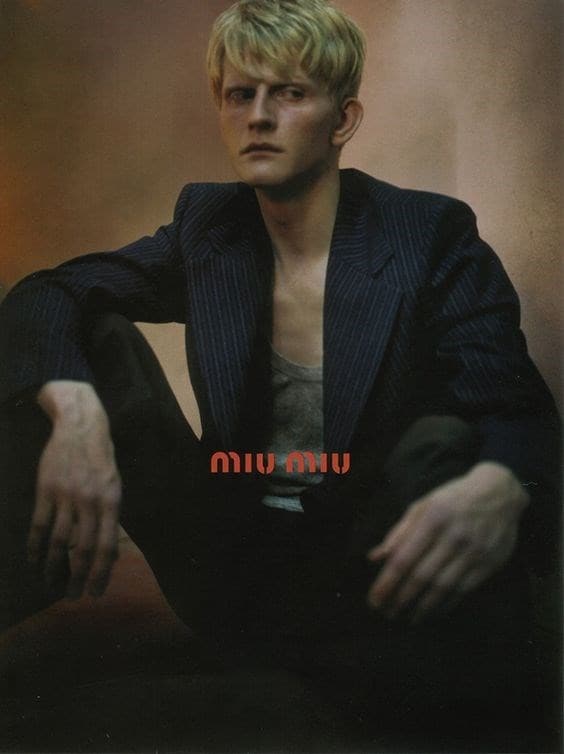Miu Miu Menswear Men&#39;s Archive Campaign Ads Runway