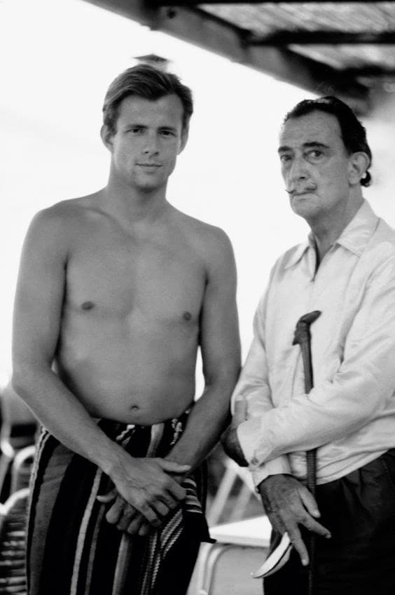 Peter Beard and Salvador Dal&#237;