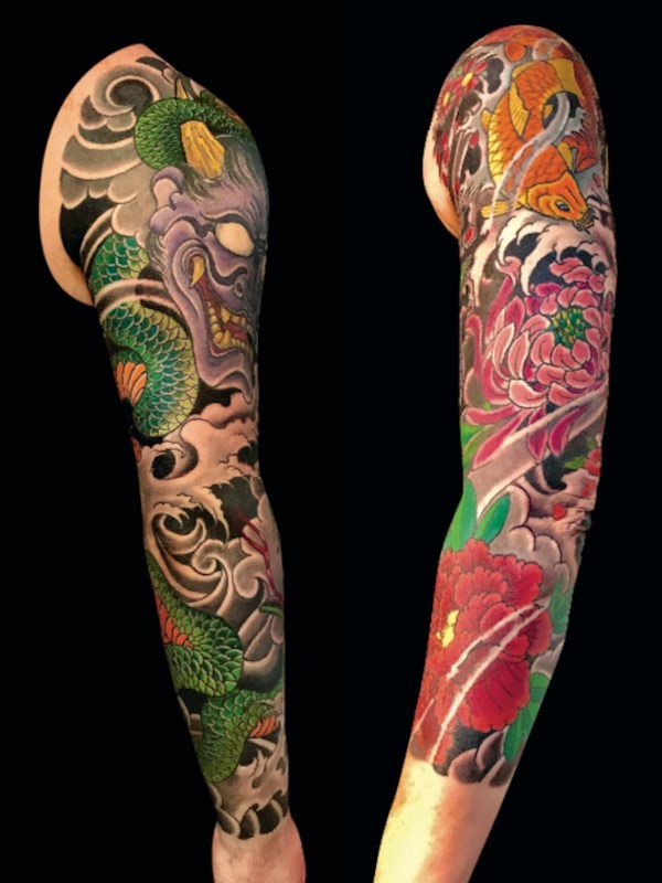 George Bone tattoo artist tattooist Den of Skulls London