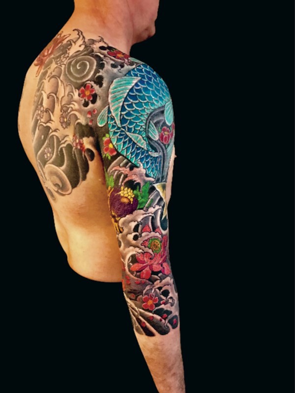 George Bone tattoo artist tattooist Den of Skulls London