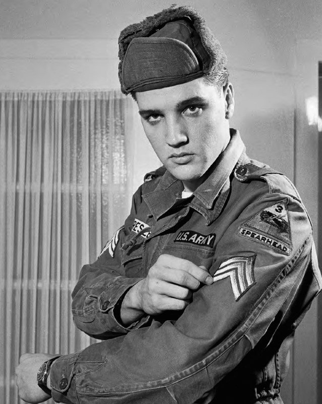 Elvis Presley US Army uniform