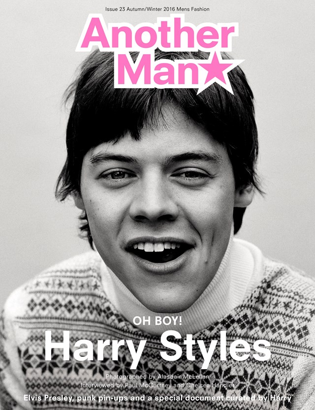 Harry Styles Another Man magazine cover Alasdair