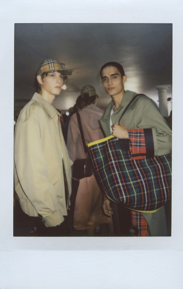 Backstage Burberry September 2017 London Bailey