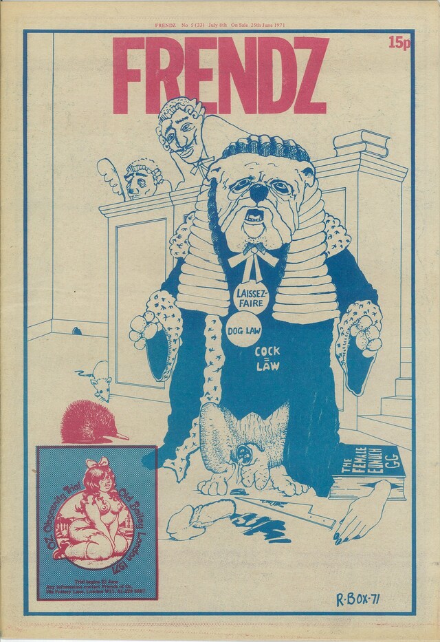 Frendz-5 (33) 8 July 71, [on sale 25 June 71]