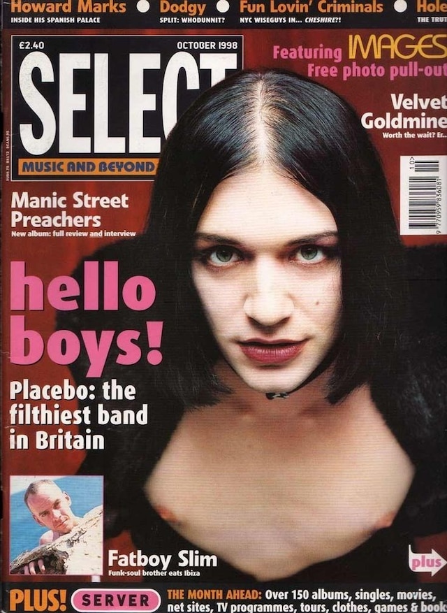 Brian Molko queer icon androgynous fashion style