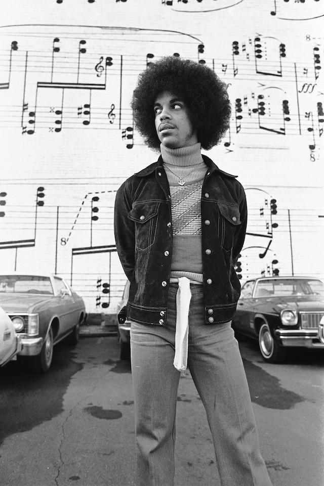 Prince pre fame first shoot young 1977 Robert Whitman fashio