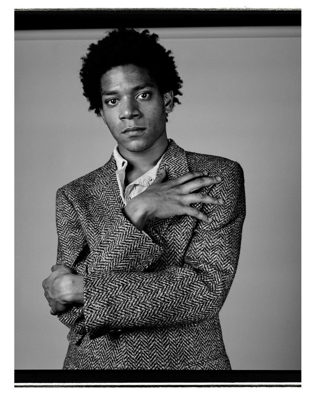 Jean-Michel Basquiat studio Richard Corman fashion style