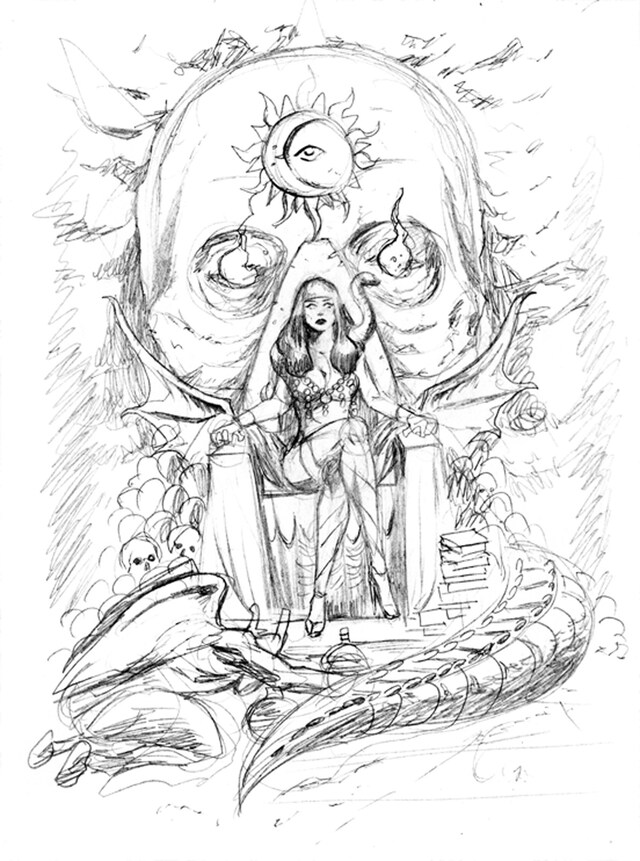 Dilara Warrior Sorceress Findikoglu comic book 2017 Another 