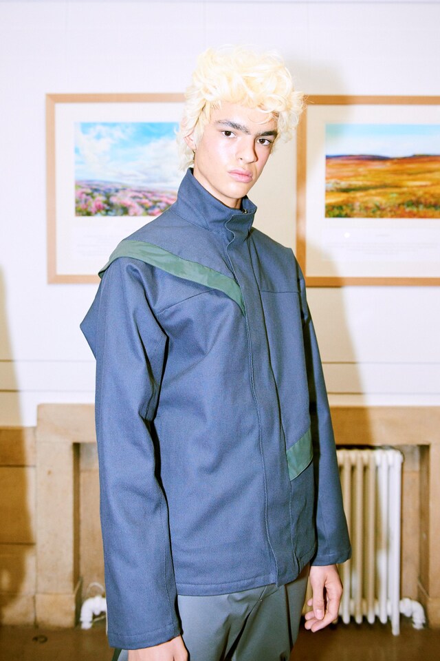 Kiko Kostadinov AW18 backstage london fashion week men's