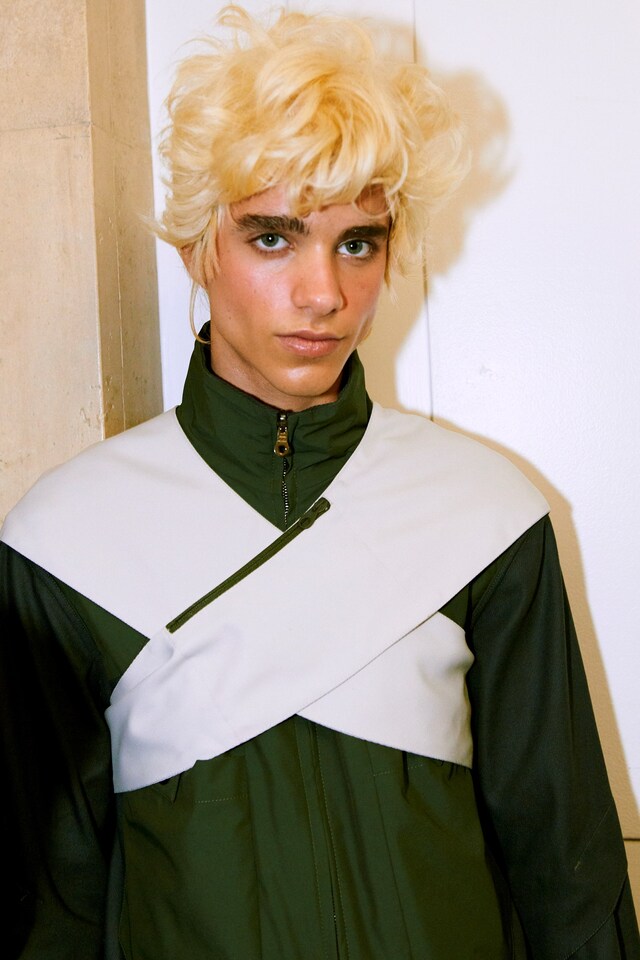 Kiko Kostadinov AW18 backstage london fashion week men&#39;s